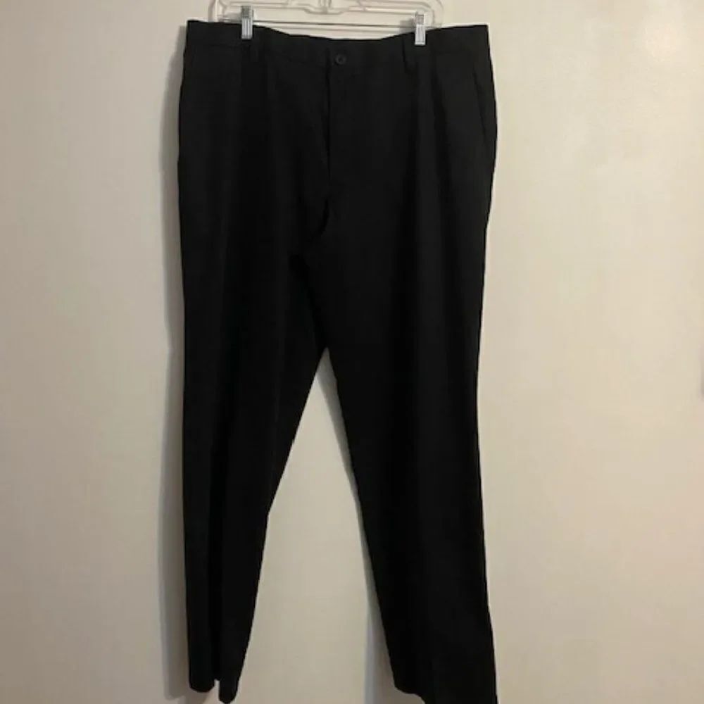 Dockers D2 Black with White pinstripe pants, size 38/34